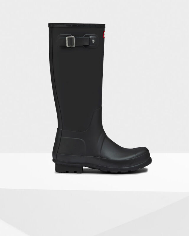Hunter Original Tall, Musta